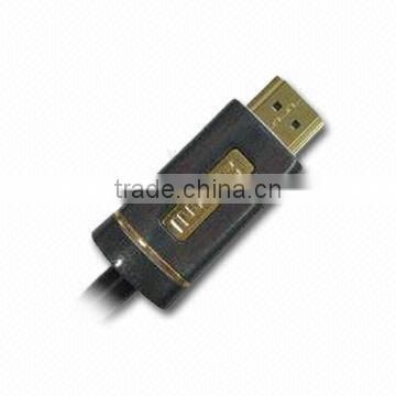 19-pin Plug to Plug and 24K Gold Plated,HDMI Cable 045