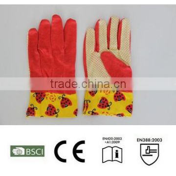 Ladies / women classic elegant softtextile working garden glove