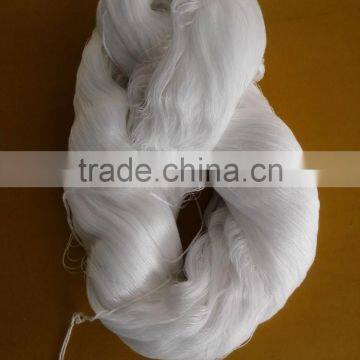 100 spun polyester hank yarn 42/2 bright