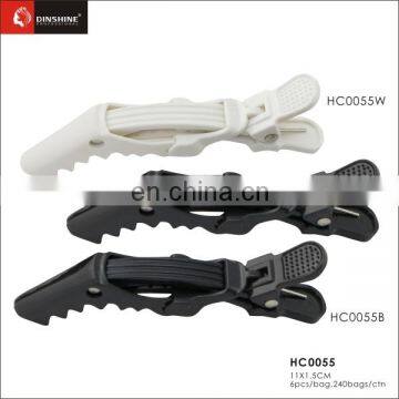 2016 professional color plastic salon Croc Clip