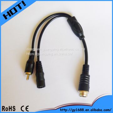 household appliances M12 Aviation male plug transfer cable