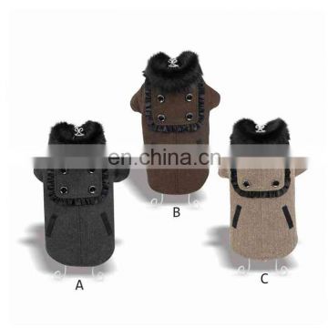 China Manufacturer Professional Design Pretty Pet Apparel Clothes Dog Winter Coats