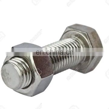hex screw m12x100 din 933 din933 stainless steel hex bolts din 933 5.8 grado