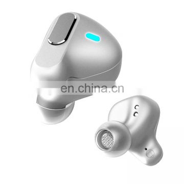 New arrival earphones easy pairing with strong power mobile handsfree earbuds earphone with charging case