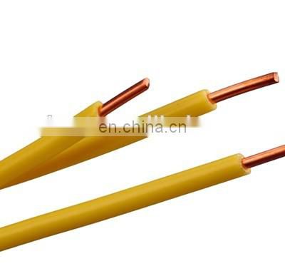 China Leading Manufacturer H05V-U H07V-U cable PVC Insulated non sheathed single core cable