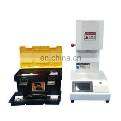 Touch Screen plastic Melt Flow rate Index Tester mfi indexer