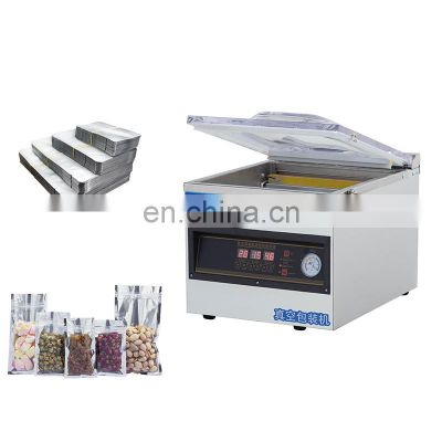 2021 CE New Design Automatic Vacuum Chamber  Food Vegetable Meat Vacuum Packing Machine