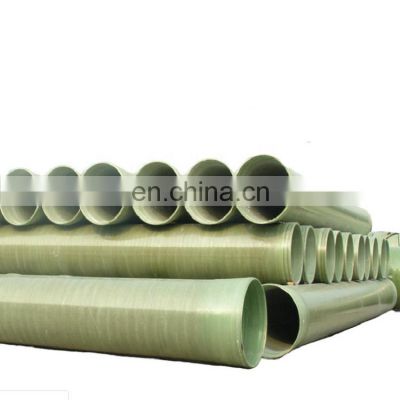 Underground fiber reinforced polymer water pipe, GRP FRP RMP pipe for Waste water Oil Chemicals