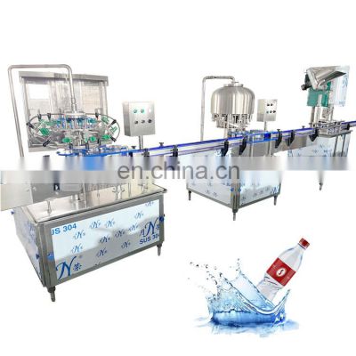 Low price automatic mineral pure water bottle filling machine bottling line