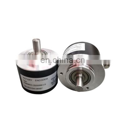 Solid shaft 1000ppr rotary encoder for motors 58mm incremental rotary encoder