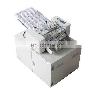 Fully Automatic Business Card Cutter ID Card Cutting Machine For Printing Shop
