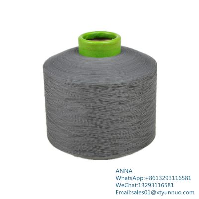 White Fdy Polyester Yarn Colorful Dty 150/48 For Knitting