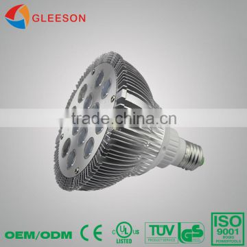 Promotional Price 12W PAR38 Spotlights LED E27 with 12pcs Chips Three Yeas Warranty