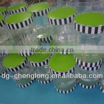 Clear/Printing PVC/PET plastic cylinder tube packaging