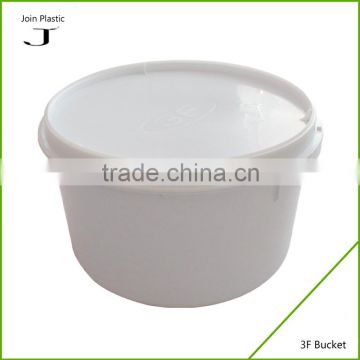 Small plastic fishing buckets with lids plastic water tank