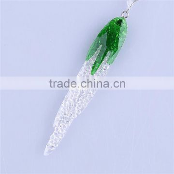 Melting bigger icicle ornament new style colorful indoor decoration