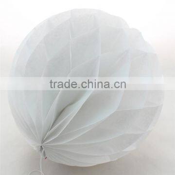 White Tissue Paper Honeycomb balls