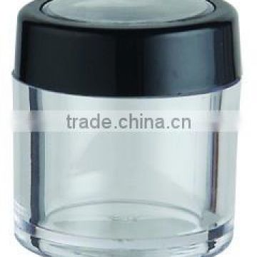 2015 new cosmetic jar with eye jar