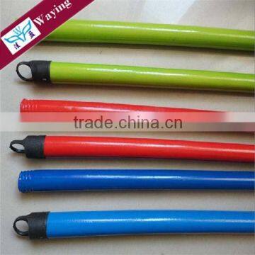 eucalyptus wooden brush handle with PVC coated