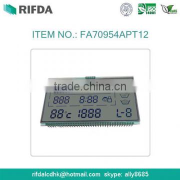 Gray FSTN type custom lcd display screen with pins