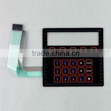 Custom Screen Printing PET LED Membrane Switch PCB