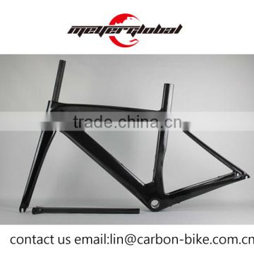 2016 lightest cheap oem carbon road frame,T800/T1000 super light carbon road bike frame, stiff and comfortable frameset