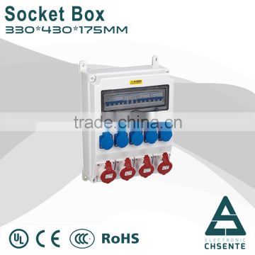 Wall Hung Type Distribution Box Socket Enclosure Electronic Plastic Case