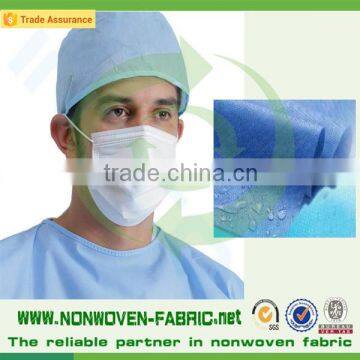 SMS Nonwoven Fabric/ PP Spunbond Nonwoven Fabric for Face Mask