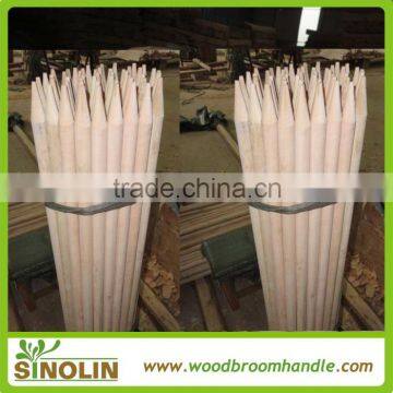 120*2.2cm eucalyptus wooden plant support stick