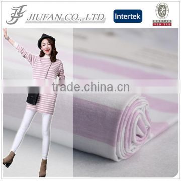 Jiufan Textile Knit Fabric Single Jersey Bright Color Fabric