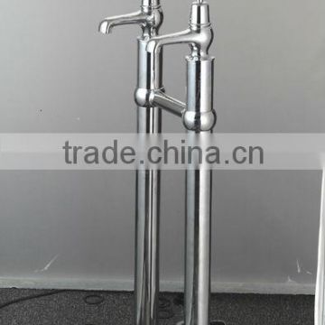 Bathroom Floor Mounted Shower Mixer Standing Shower Set