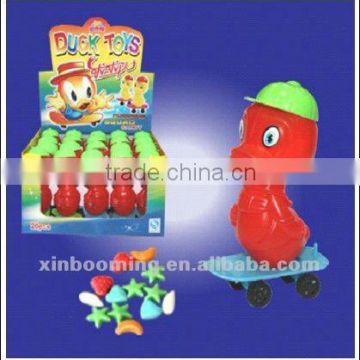Slide board duck candy toys promotion gift