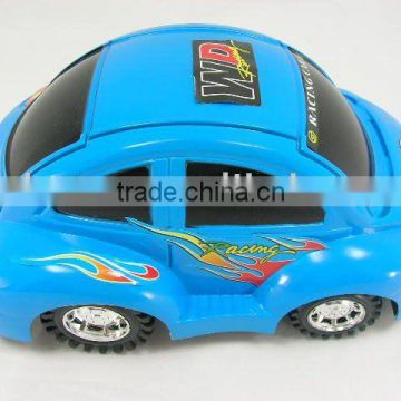 friction blue car
