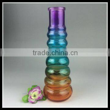 colored glass vase wholesale chaep