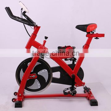 Indoor Red Exercise Bike Fitness Equipment Spinning Bike