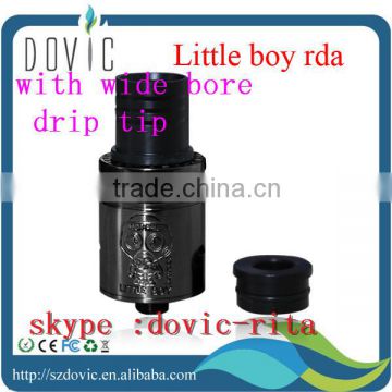 Rebuildable little boy atomizer with 2 huge air holes little boy rda China supplier