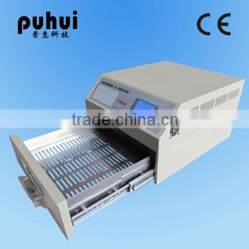 PUHUI T-962A infrared reflow oven, desktop, reflow solder machine for PCB and MCPCB,desoldering tool,lcd microscope