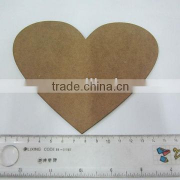 Heart shape MDF Base for mosaic tile decoration diy tool