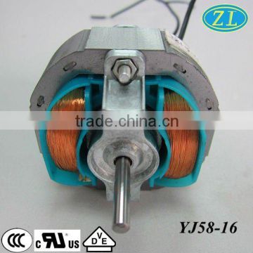 AC electric motor air fresher motor YJ58 type:SP motor CE/UL/VDE certified