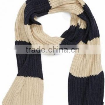 WINTER SCARF:- ALL TYPES OF PLAIN & STRIPE KNITTED SCARVES