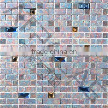 popular cheap muti-size colorful mixed sizes aluminium mosaic tile