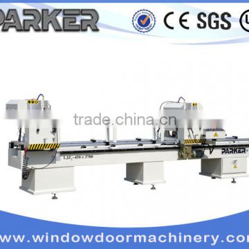 Jinan PARKER aluminium window door profile double cutting machine LJZ2-450*3700