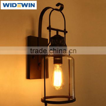Edison Vintage Wall Mounted Decorative Lights Clear Glass Wall Lamp