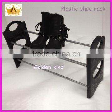 High quality 2 tiers metal shoe rack