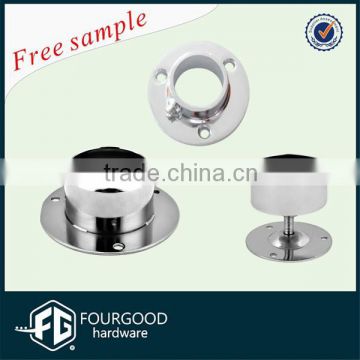 Chrome plating steel pipe cross connector/Punch metal fastener/Round tube fastener
