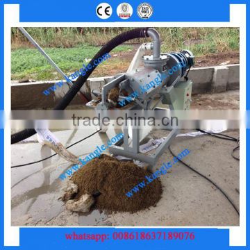 Poultry manure cleaning equipment/cow/chicken/poultry/animal manure drying machine/Dung dewater machine/Solid liquid separator