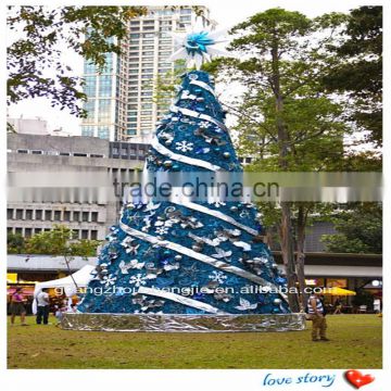 SJ2017500113 5m outdoor xmas tree artificial plastic christmas tree for christmas festival