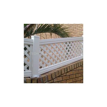 PVC Lattice Fence (FT-L01)