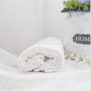 6 layer cotton gauze hand towel for baby face towel 26x26cm