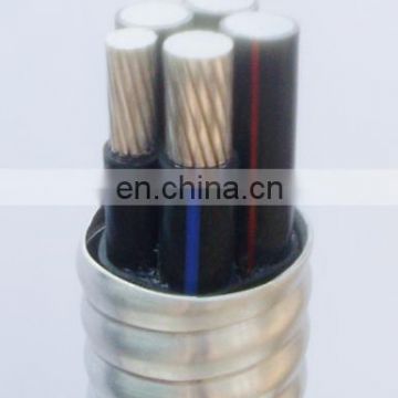 UL1569 standard xlpe insulated AA-8330 aluminum alloy conductor MC cable